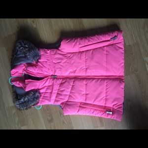 Pink vest